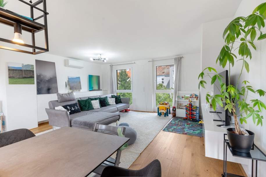 Alle guten Dinge sind 3 - Exklusives Maisonette-Apartment mit 3 Terrassen, Wohnung-miete, 2.800,00,€, 1210 Wien 21., Floridsdorf