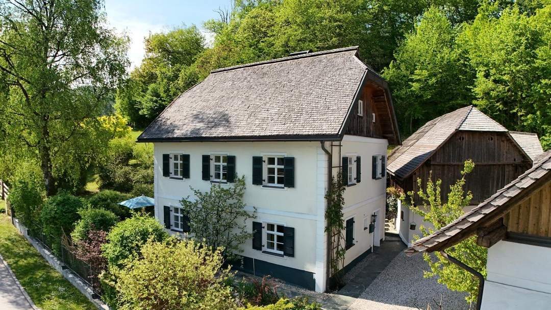 *** Historisches Forsthaus mit Charakter &amp; Charme *** Stilvoll saniertes Anwesen nahe Klopeiner See