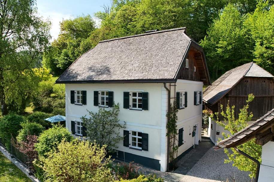 *** Historisches Forsthaus mit Charakter &amp; Charme *** Stilvoll saniertes Anwesen nahe Klopeiner See, Haus-kauf, 675.000,€, 9122 Völkermarkt