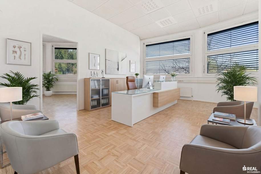 Ihr neuer Standort auf der Feldkirchner Str. in Klagenfurt +++ 222 m² moderne Bürofläche mit Stil und Substanz, Gewerbeobjekt-miete, 3.087,41,€, 9020 Klagenfurt(Stadt)