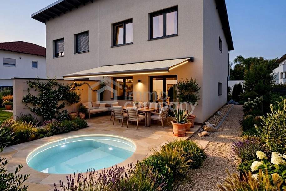 Wunderschönes Doppelhaus in Grieskirchen, Schlüsselfertig !! Terrasse, Erstbezug!, Haus-kauf, 385.000,€, 4710 Grieskirchen