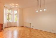 Nähe Hugo-Wolf-Park: Charmante Altbauwohnung mit Erker + Gegliederte Fassade + zentraler Grundriss + Familien- und WG-Geeignet