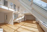 Traumhafte Wohnung am Parkring in 1010 Wien mit 200m² und Terrasse (DG-Maisonette)