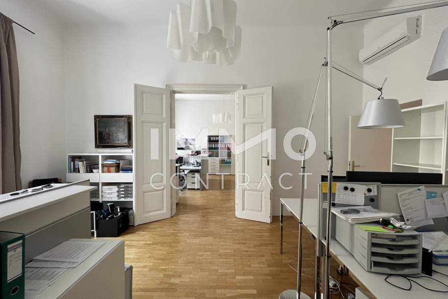 Gut aufgeteiltes Büro beim Parkring, Gewerbeobjekt-miete, 2.200,00,€, 1010 Wien 1., Innere Stadt