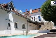 360° TOUR // REPRÄSENTATIVES EINFAMILIENHAUS mit POOL &amp; sonnigem GARTEN