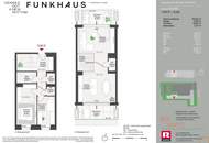 FUNKHAUS - Wohnen in der Dachgeschoß Maisonette