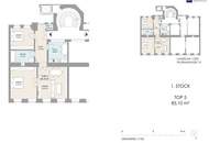 Stuck an der Decke. Gänsehaut im Herzen! 3 Zimmer und separate Küche in Bestlage in 1050 Wien! HIP und TRENDY die Gegend - Magisch schön das Altbauhaus - Ein MUST HAVE die Wohnung! TOP Infrastruktur + Beste öffentliche Anbindung!