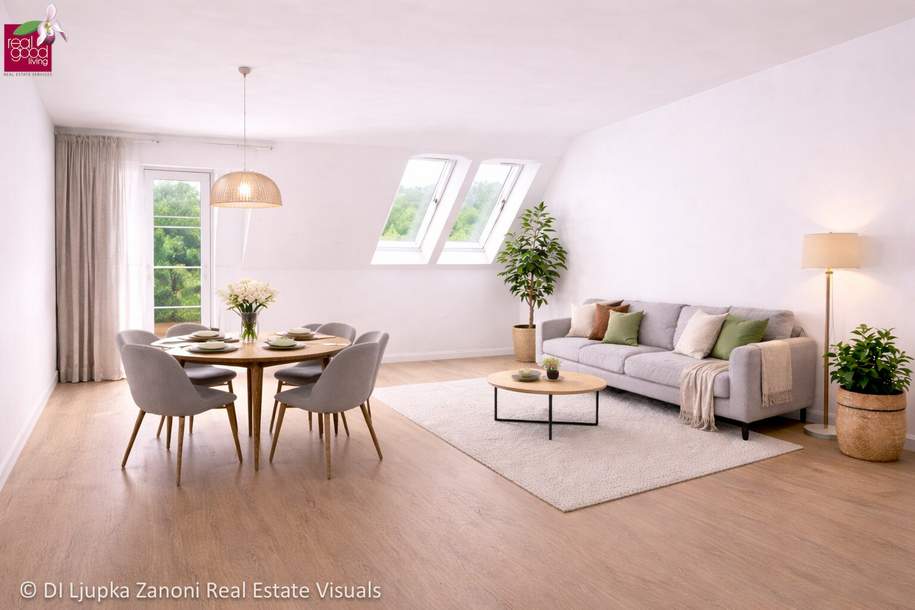 Attraktive 2-Zimmer-Neubauwohnung mit Balkon im 1. Dachgeschoss – ruhige Anlage mit 7 Einheiten, Wohnung-kauf, 287.000,€, 1110 Wien 11., Simmering