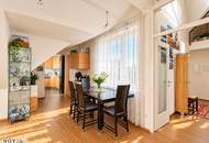 Über den Dächern der Josefstadt – exklusive Dachgeschossresidenz mit Galerie, Dachterrasse & 2 Garagen!