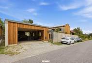 Neuwertiges Einfamilienhaus mit überdachter Terrasse und großzügiger Garage