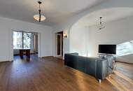 Moderne 4-Zimmer-Wohnung mit Terrasse und Garage nahe dem Türkenschanzpark