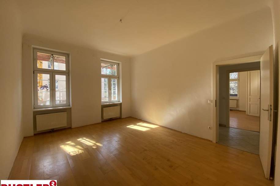 Herrschaftlich Wohnen am Tivoli | großzügige 3-Zimmerwohnung in prachtvollem Altbauhaus!, Wohnung-kauf, 449.000,€, 1120 Wien 12., Meidling