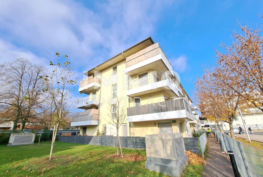 Geförderte 2 Zimmer Wohnung mit BALKON/TERRASSE - Eggenberg / nahe der FH / Eckertstraße 56a - Top 24a