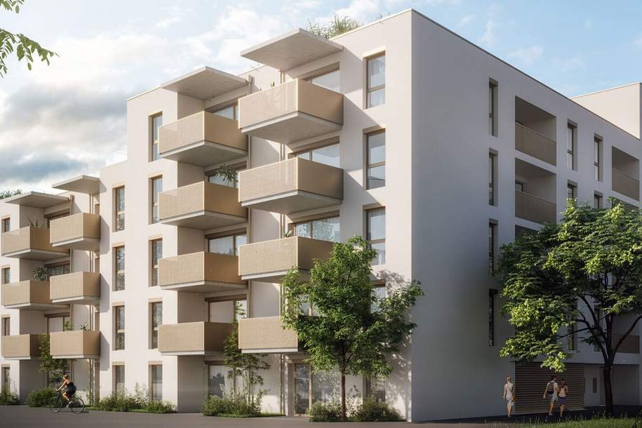 PROVISIONSFREI - Stadtnah leben, naturnah genießen - Ihr Zuhause nahe der Alten Donau, Wohnung-kauf, 279.500,€, 1210 Wien 21., Floridsdorf