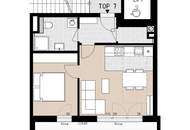 Idyllisches Wohnen in Wiener Neustadt: 2 Zimmer, Loggia, 54.04m² - 244.000,00€