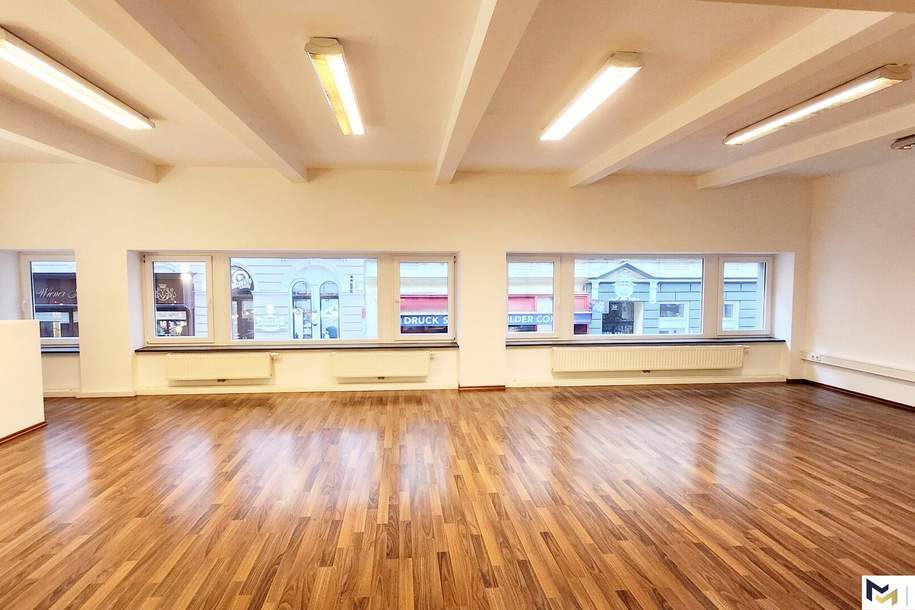 Modernes Büro-Loft 137m², 2 Zimmer, U-Bahn-Nähe, top Ausstattung in 1060 Wien!, Gewerbeobjekt-miete, 1.666,66,€, 1060 Wien 6., Mariahilf
