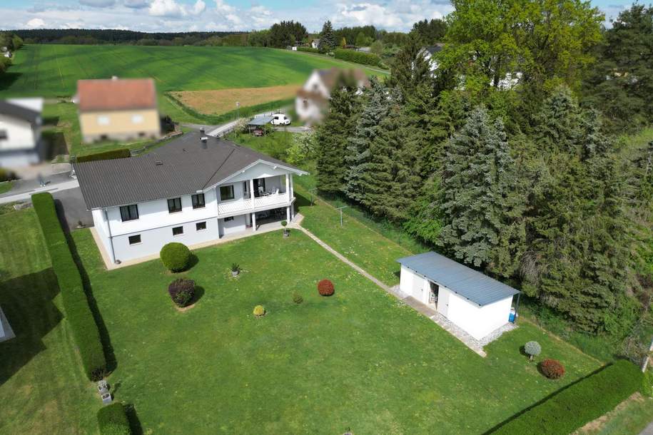 Einfamilienhaus mit zwei getrennten Wohneinheiten in ruhiger, sonniger Lage unweit vom Badesee Rauchwart, Haus-kauf, 325.000,€, 7535 Güssing