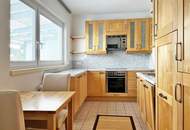 Dachgeschoßwohnung mit 3 Zimmer und Südloggia bei der Wiener Stadtgrenze