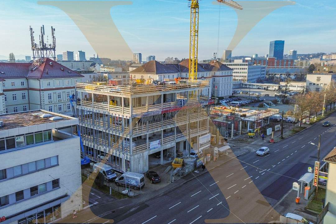 Einzigartige Neubau Büro-/ Praxisflächen im Bauprojekt "Med Cube Linz Mitte" zu vermieten!