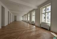 Erstbezug nach Sanierung – Repräsentatives Altbau-Büro nahe Rathaus mit Terrasse