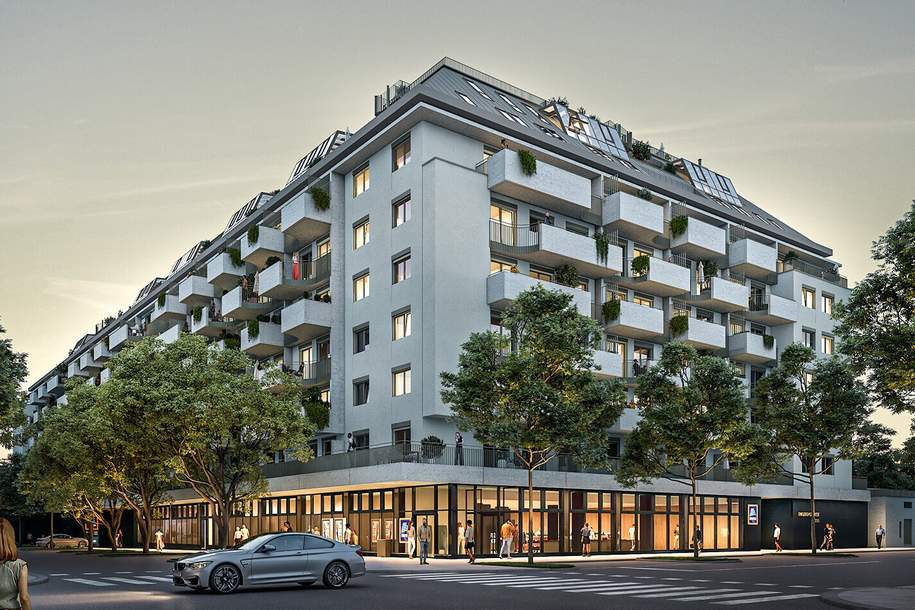 PROVISIONSFREI - Modernes wohnen am Donauufer mit Donaublick!, Wohnung-kauf, 255.200,€, 1200 Wien 20., Brigittenau