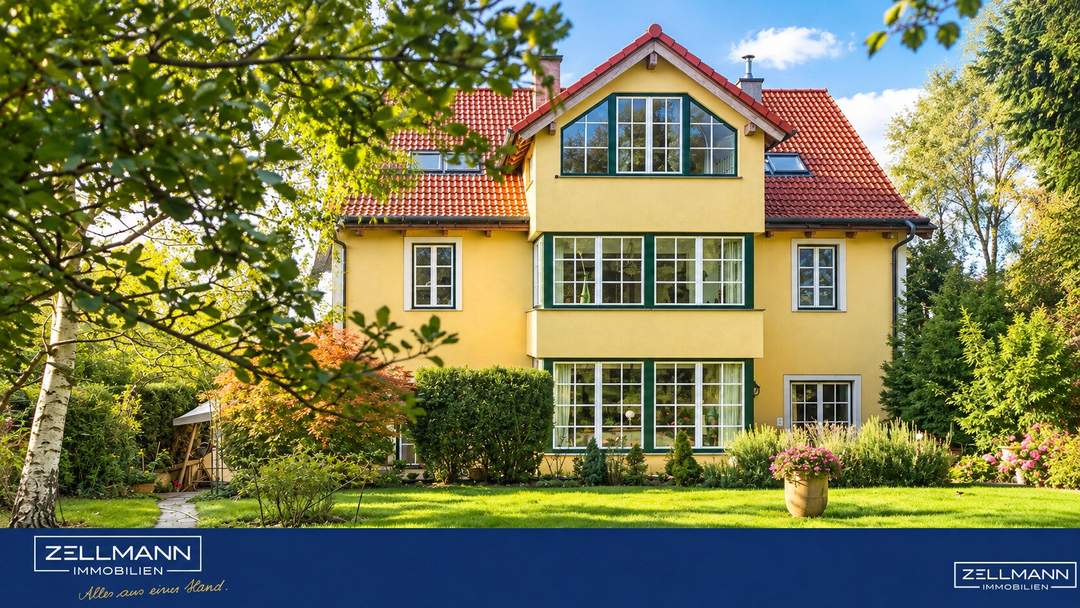 Eine Villa. Fünf Wohnwelten. Ihr Gartenparadies beim Lainzer Tor! | ZELLMANN IMMOBILIEN