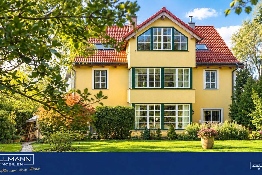 Eine Villa. Fünf Wohnwelten. Ihr Gartenparadies beim Lainzer Tor! | ZELLMANN IMMOBILIEN, Haus-kauf, 1.759.000,€, 1130 Wien 13., Hietzing