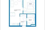 Erstklassige 2 Zimmerwohnung mit Freifläche nahe Center West und Strassganger Bad