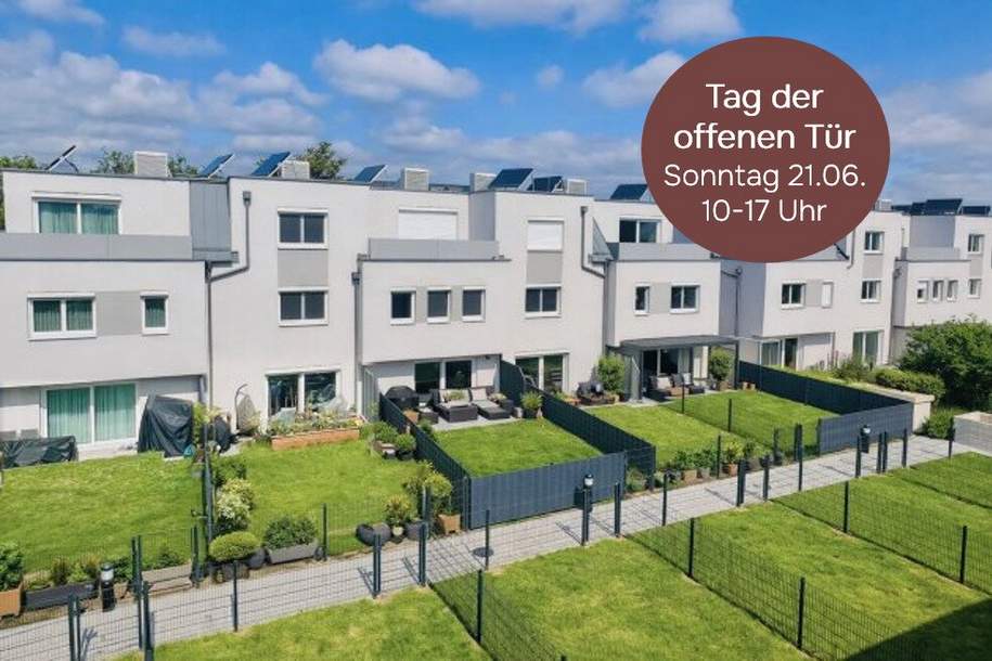 Ziegelmassiv-Niedrigenergiehaus (schlüsselfertig) | Keller, Eigengarten, Dachterrasse & Garagenplatz | provisionsfrei!, Haus-kauf, 739.900,€, 1230 Wien 23., Liesing