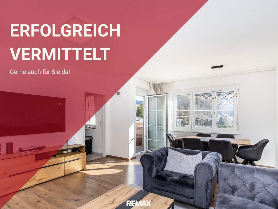 V E R K A U F T ! Neuer Preis: Sonnige 3-Zimmer-Wohnung mit Grün bzw. Flussblick in Bad Ischl