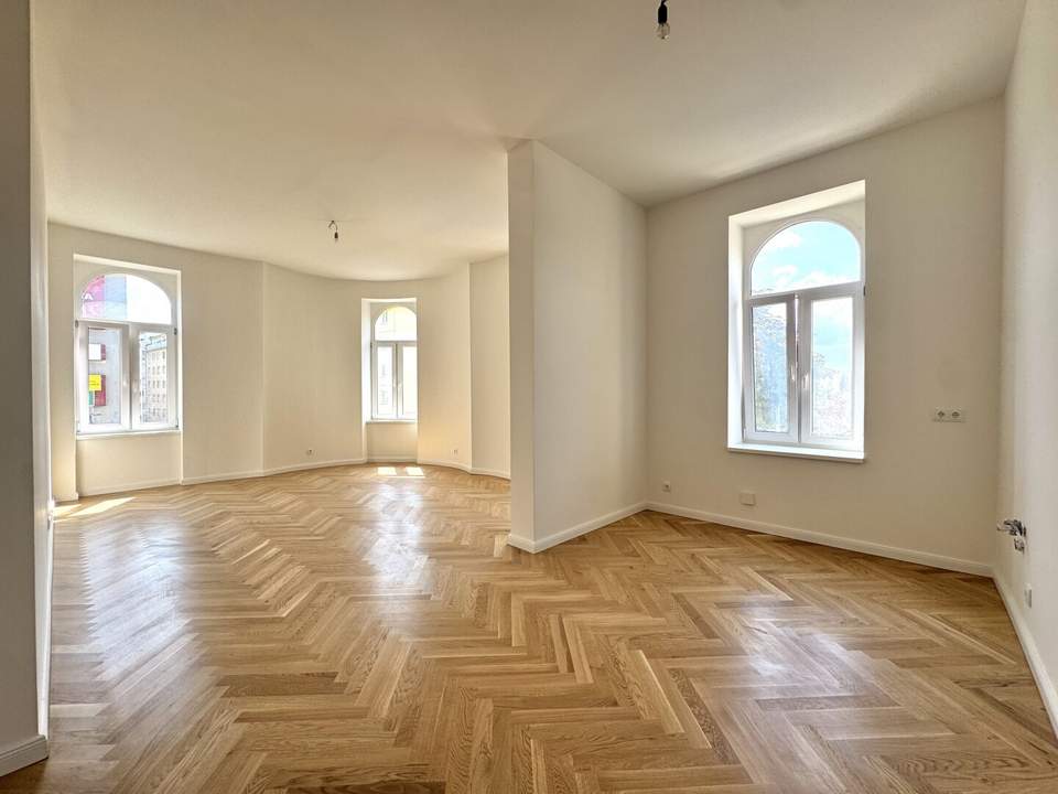 Grosszügige 3-Zimmer Wohnung mit Altbauflair - Erstbezug nach Sanierung