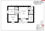 Sehr gut geschnittene 3-Raum-Wohnung mit Loggia in Linz/Muldenstraße Spallerhof!