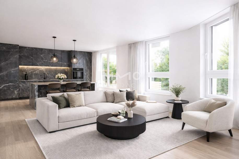 Stilvolle 2-Zimmer Wohnung im neuen Donaufeld – modernes Wohnen nahe Alte Donau, Wohnung-kauf, 265.500,€, 1210 Wien 22., Donaustadt