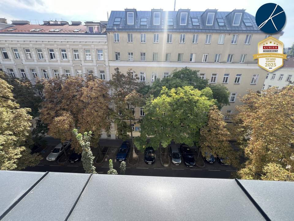 *Superprojekt: "Über den Baumwipfeln" Top 43 Erstklassige 3-Zimmer Wohnung mit Blick auf die Kastanienbäume + Balkon