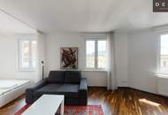 * MODERNE STADT-WOHNUNG * 7. LIFTSTOCK * TOP-LAGE * MÖBLIERT * 3D-RUNDGANG