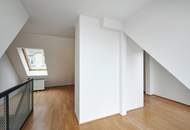 Wohnen über den Dächern: Charmante Maisonette mit großer Terrasse