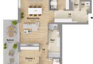 4-Zimmerwohnung beim Oberen Mühlwasser