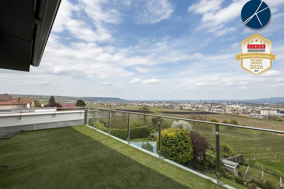 Luxus Penthouse-Wohnung über den Dächern von Krems!, Wohnung-miete, 1.850,00,€, 3500 Krems an der Donau(Stadt)