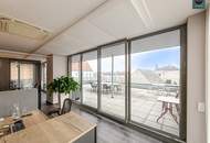 Design Loft auf 2 Etagen mit Balkon und Terrasse in der Brotfabrik Wien!