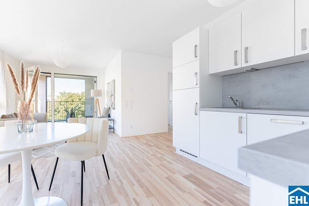 2 Zimmer, Terrasse & Garten - Gemütlicher Wohnkomfort an der Schmelz