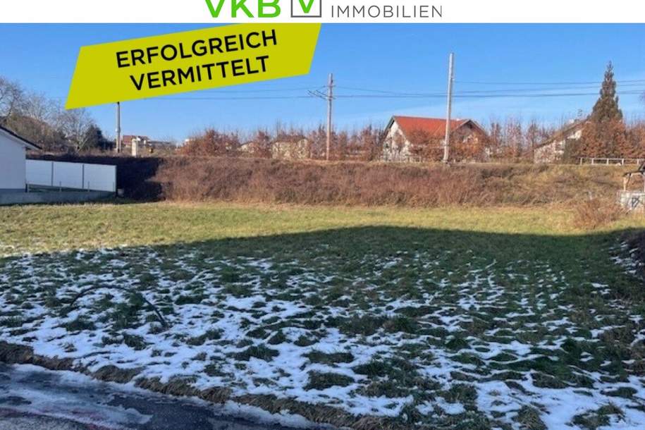 Ihr Traumgrundstück in Leonding – 753 m² für Ihre Zukunft, Grund und Boden-kauf, 299.000,€, 4073 Linz-Land