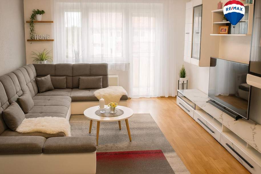 Großzügige Erdgeschosswohnung mit Loggia und Garage!, Wohnung-kauf, 179.900,€, 4730 Grieskirchen