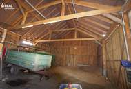 Großes Wohnhaus, großer Garten, große Maschinenhalle