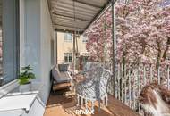 Mitten im Zentrum: Stilvolles Altbaujuwel mit ruhiger Balkon-Oase