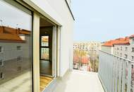 gekühlte Eckwohnung mit Charme und perfektem Grundriss: ruhige, große 2-Zimmer-Wohnung mit Loggia