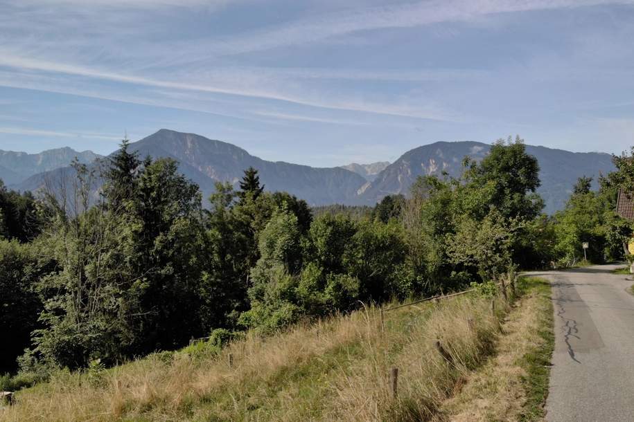 Exklusives Baugrundstück mit traumhafter Aussicht und fertigem Bauplan!, Grund und Boden-kauf, 107.000,€, 9161 Klagenfurt Land