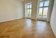 ERSTBEZUG, SALZTORGASSE, topsanierte 56 m2 Altbau, 2 Zimmer, Komplettküche, Duschbad, Parketten, Donaukanal