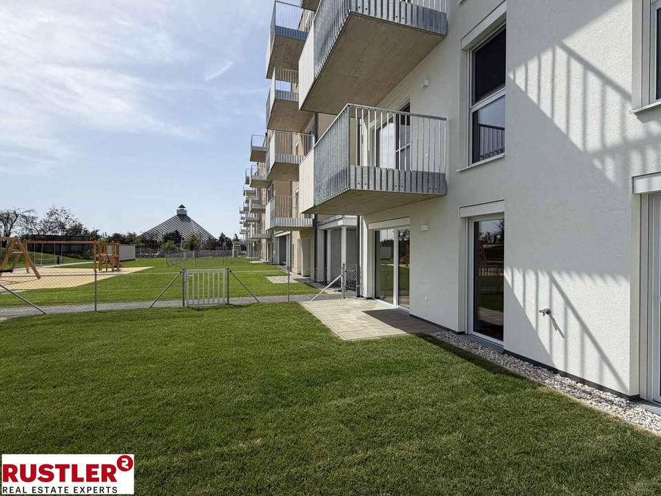 Schluss mit der Wohnungssuche – Ihr neues Zuhause ist bezugsfertig! 2 Zimmer mit privatem Garten