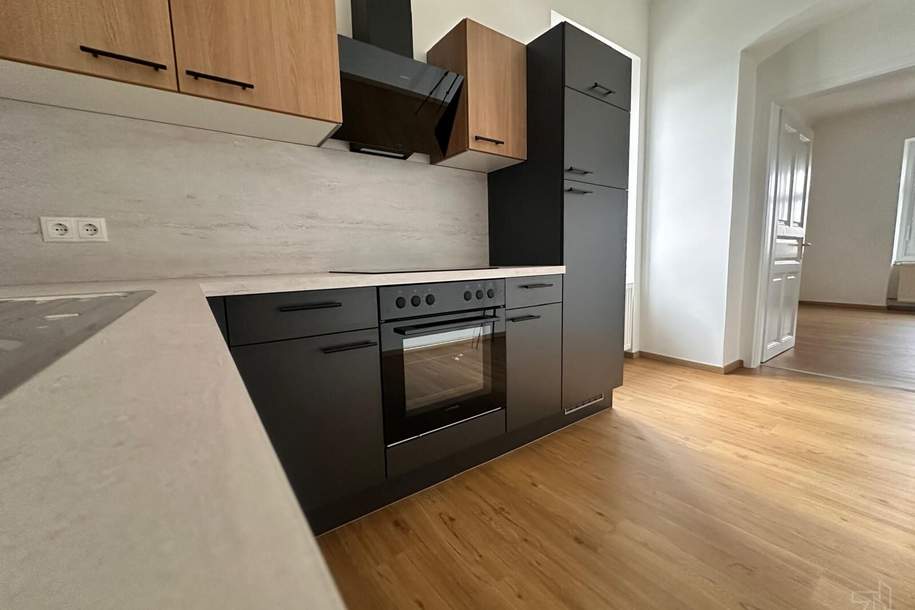 Helle 1-Zimmer-Wohnung mit 32 m² in Graz-Puntigam – frisch saniert &amp; ab sofort beziehbar!, Wohnung-miete, 544,39,€, 8055 Graz(Stadt)