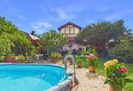 Entzückendes Zweifamilienhaus mit Pool, traumhaftem Garten und Garage in toller Lage in Tribuswinkel zu kaufen!